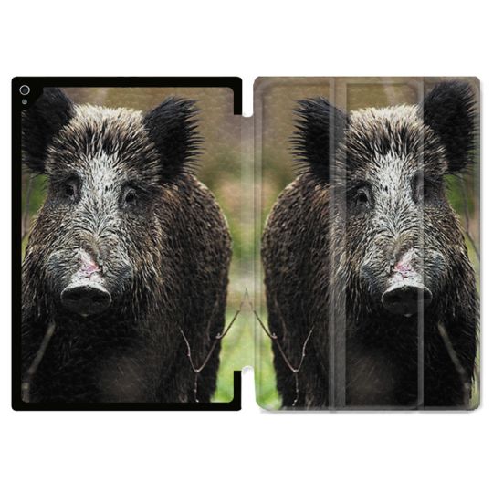 Coque Renforcée Pour Ipad Air 13 M3 Chasse Sanglier bois