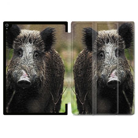 Coque Renforcée Pour Ipad Air 13 M3 Chasse Sanglier bois