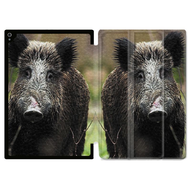 Coque Renforcée Pour Ipad Air 13 M3 Chasse Sanglier bois