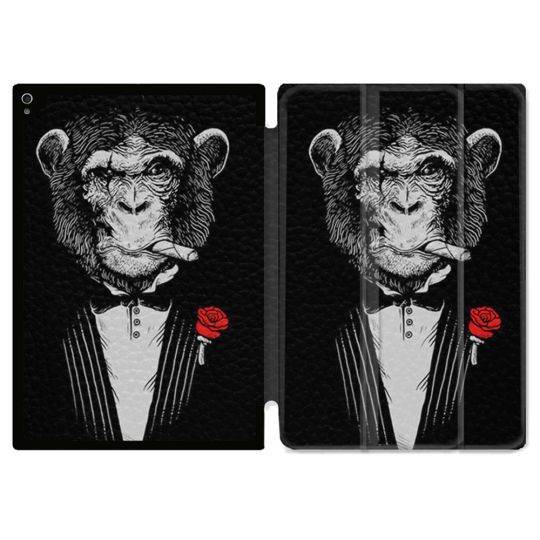 Coque Renforcée Pour Ipad Air 13 M3 Decale Singe Mafia