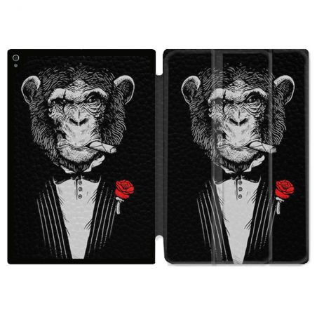 Coque Renforcée Pour Ipad Air 13 M3 Decale Singe Mafia