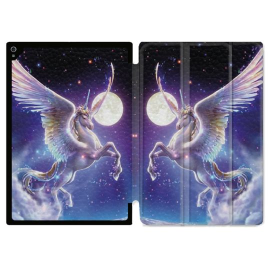 Coque Renforcée Pour Ipad Air 13 M3 Fantastique Licorne Céleste