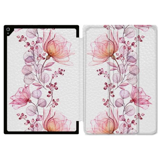 Coque Renforcée Pour Ipad Air 13 M3 Fleur Eclosion