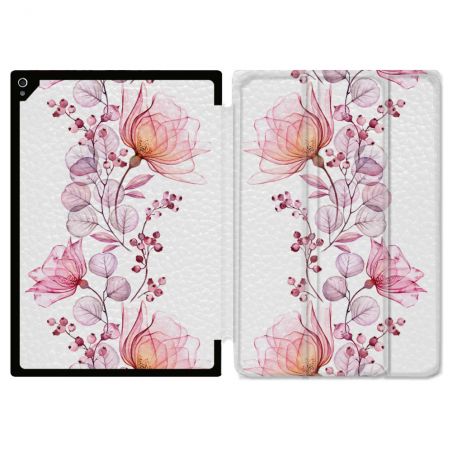 Coque Renforcée Pour Ipad Air 13 M3 Fleur Eclosion