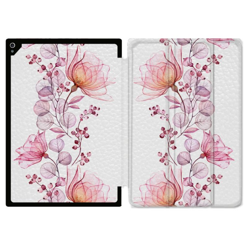 Coque Renforcée Pour Ipad Air 13 M3 Fleur Eclosion