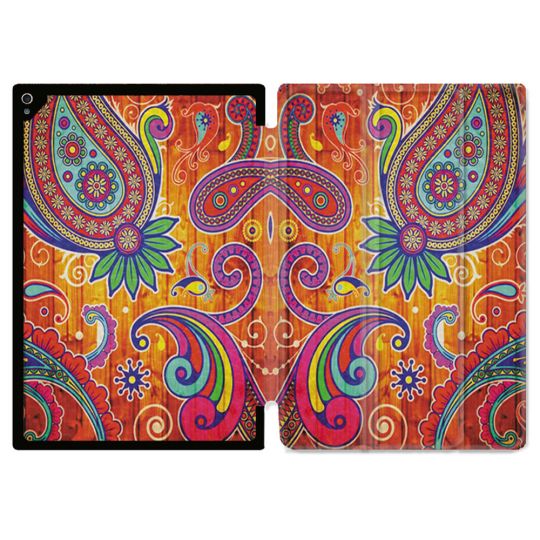 Coque Renforcée Pour Ipad Air 13 M3 Fleur Psychedelic