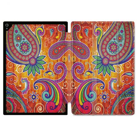 Coque Renforcée Pour Ipad Air 13 M3 Fleur Psychedelic