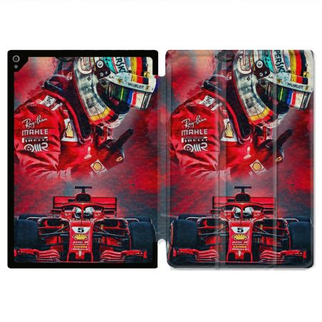 Coque Renforcée Pour Ipad Air 13 M3 Formule 1 F1 Ferrari