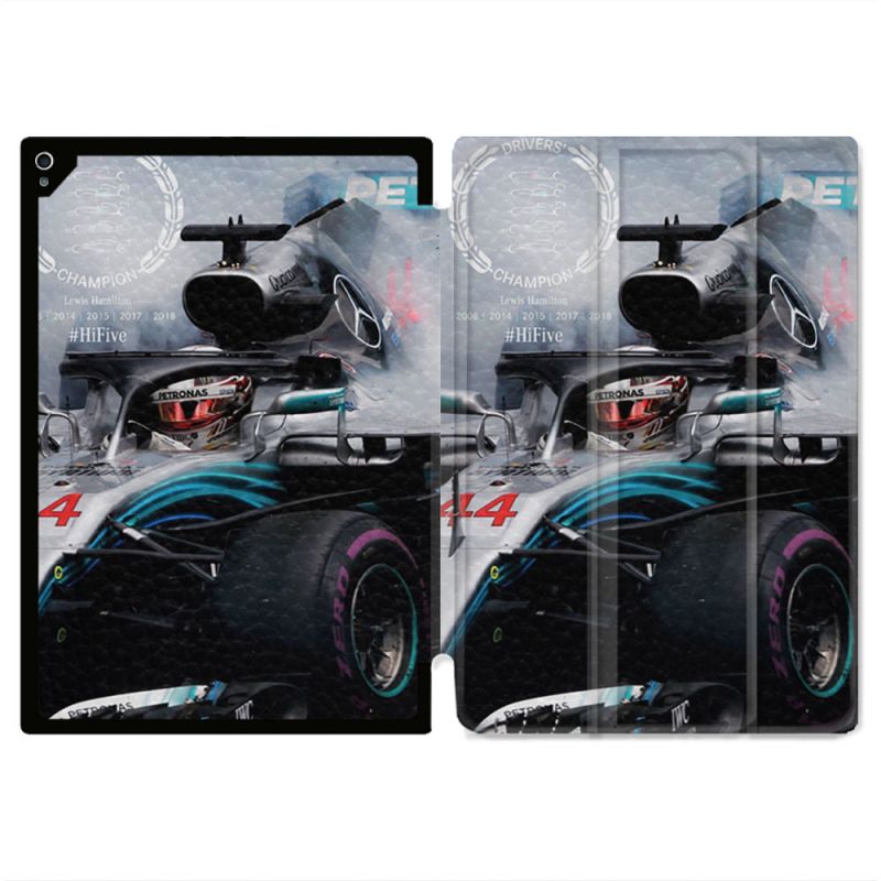 Coque Renforcée Pour Ipad Air 13 M3 Formule 1 F1 Mercedes Petronas
