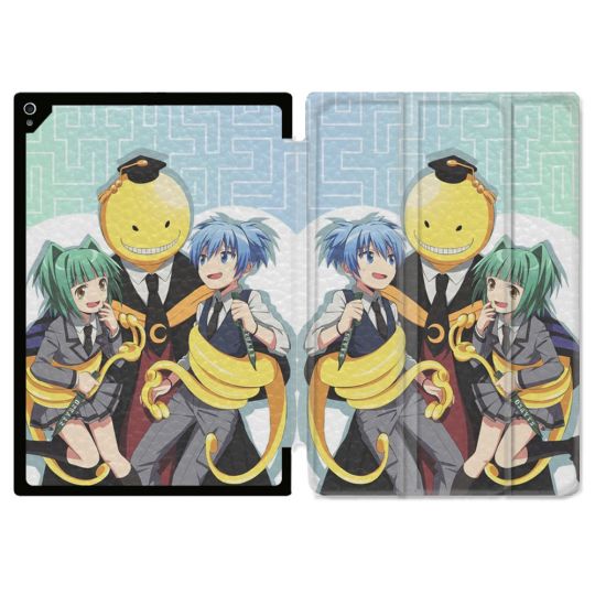 Coque Renforcée Pour Ipad Air 13 M3 Manga Assassination Classroom Kuro Trio
