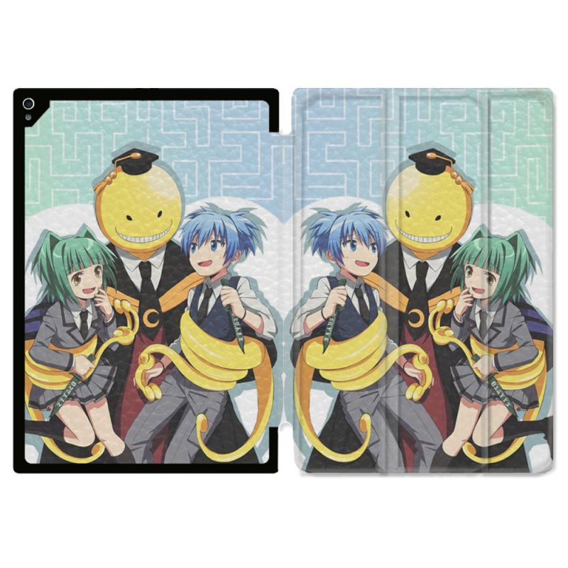 Coque Renforcée Pour Ipad Air 13 M3 Manga Assassination Classroom Kuro Trio
