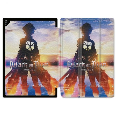 Coque Renforcée Pour Ipad Air 13 M3 Manga Attaque Titans Soleil