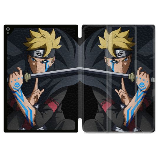 Coque Renforcée Pour Ipad Air 13 M3 Manga Boruto Tatouage