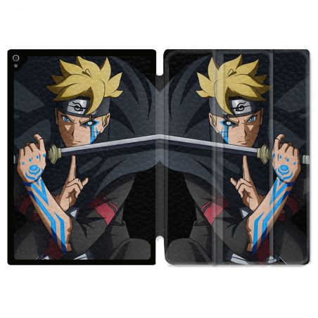 Coque Renforcée Pour Ipad Air 13 M3 Manga Boruto Tatouage