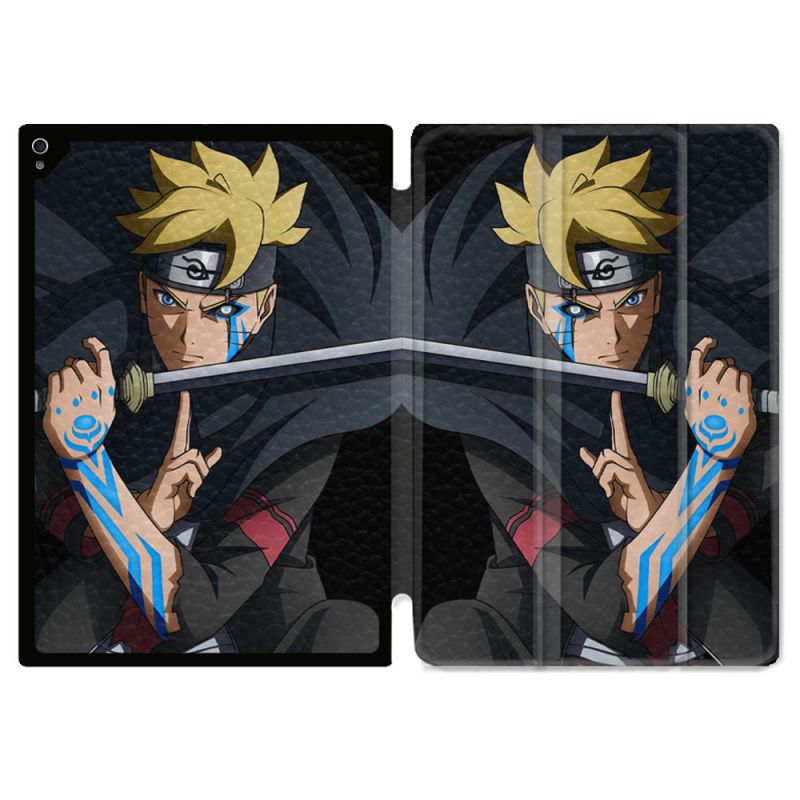 Coque Renforcée Pour Ipad Air 13 M3 Manga Boruto Tatouage