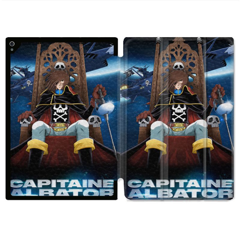 Coque Renforcée Pour Ipad Air 13 M3 Manga Capitaine Albator