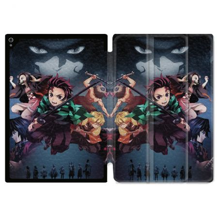 Coque Renforcée Pour Ipad Air 13 M3 Manga Demon Slayer Noir