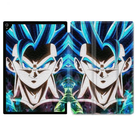 Coque Renforcée Pour Ipad Air 13 M3 Manga Dragon Ball Gogeta Visage