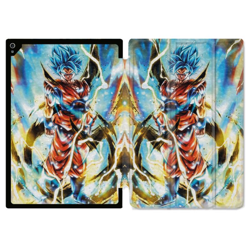 Coque Renforcée Pour Ipad Air 13 M3 Manga Dragon Ball Sangoku Blanc