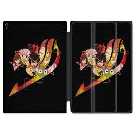 Coque Renforcée Pour Ipad Air 13 M3 Manga Fairy Tail Logo Noir