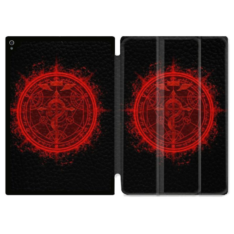 Coque Renforcée Pour Ipad Air 13 M3 Manga Fullmetal Alchemist Logo