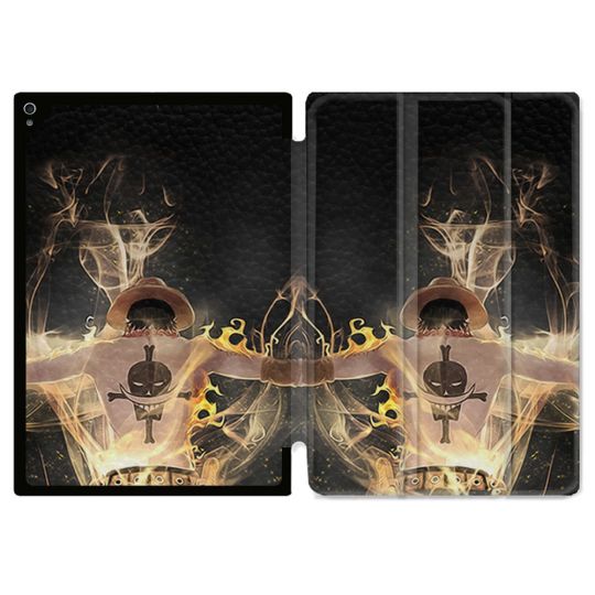 Coque Renforcée Pour Ipad Air 13 M3 Manga One Piece Ace Noir