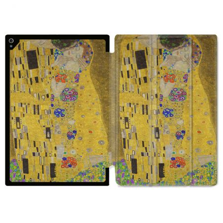Coque Renforcée Pour Ipad Air 13 M3 Peinture Le Baiser