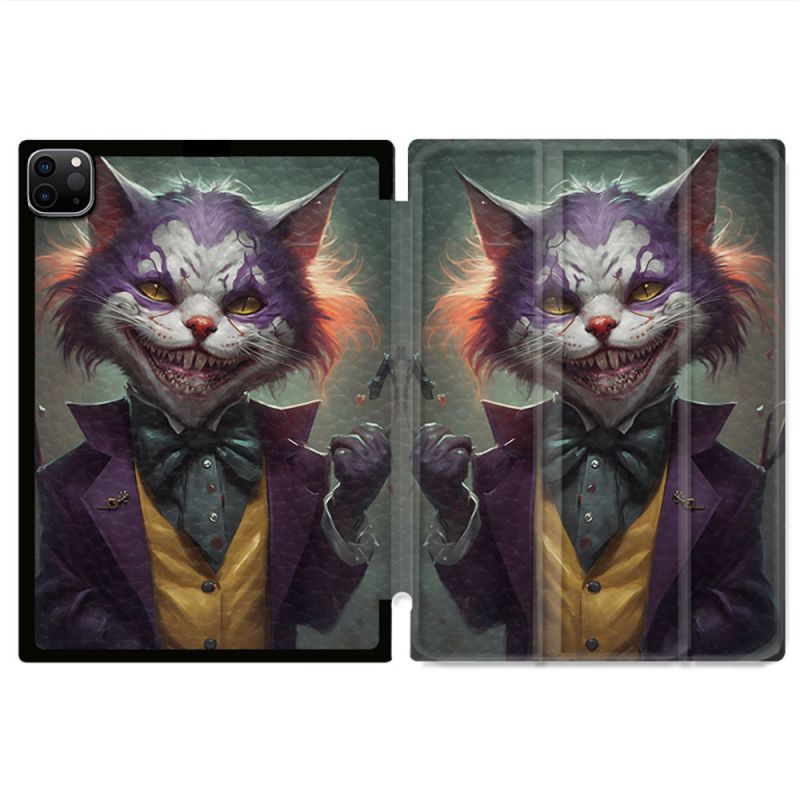 Coque Renforcée Pour Ipad Pro 13 M5 Animal Chat Joker
