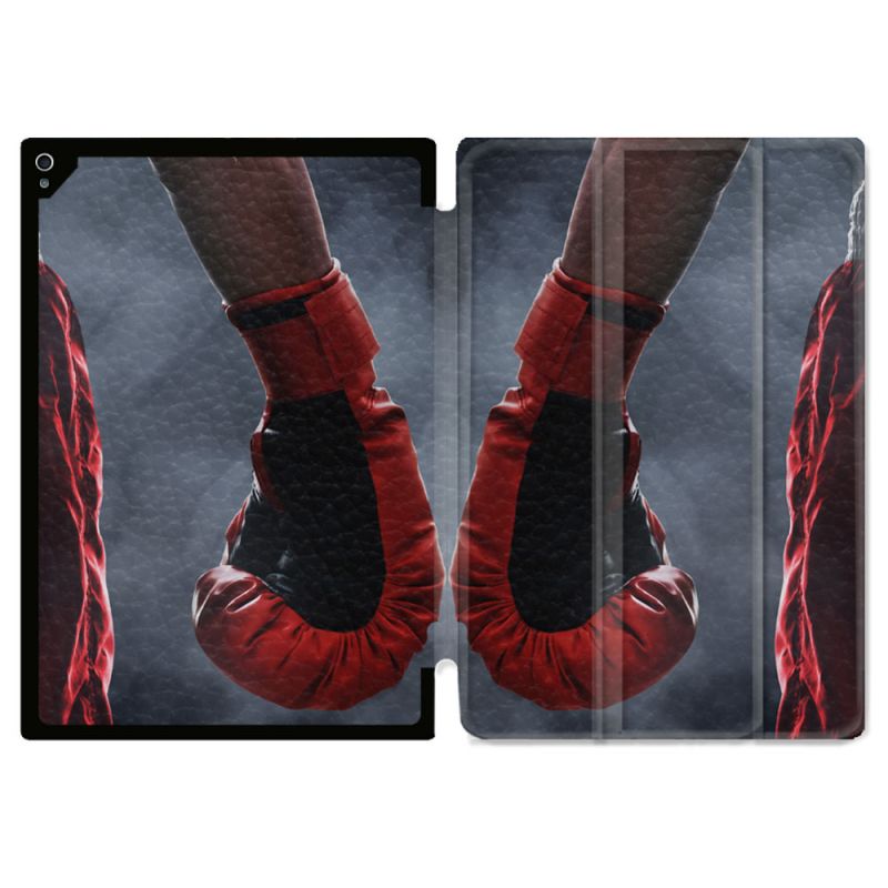 Coque Renforcée Pour Ipad Air 13 M3 Sport Boxe Gant Rouge