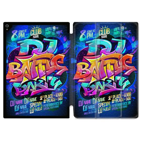 Coque Renforcée Pour Ipad Air 13 M3 Street Art Rap