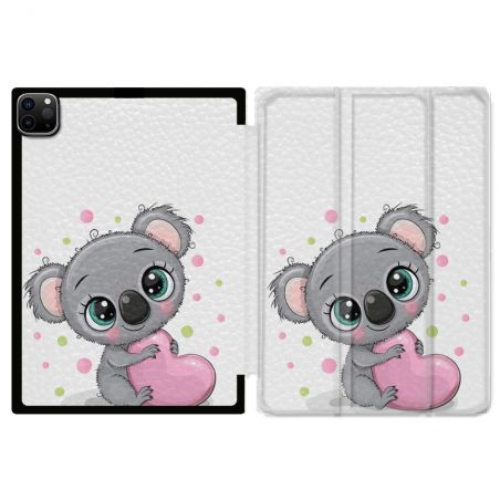 Coque Renforcée Pour Ipad Pro 13 M5 Animal Koala Cœur