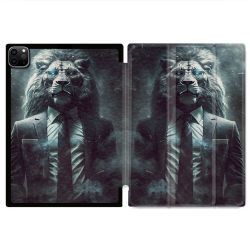 Coque Renforcée Pour Ipad Pro 13 M5 Animal Lion Business