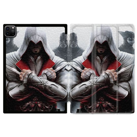 Coque Renforcée Pour Ipad Pro 13 M5 Assassin Creed Mask