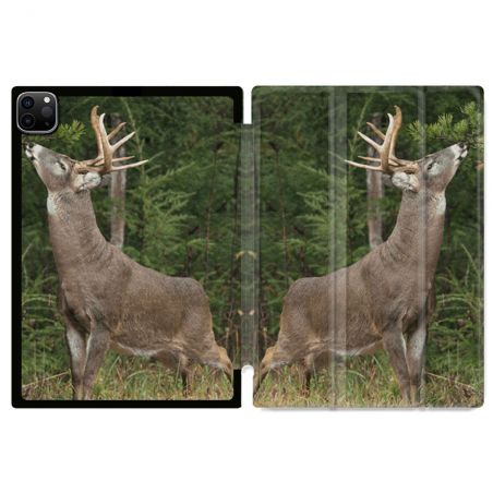 Coque Renforcée Pour Ipad Pro 13 M5 Chasse Cerf
