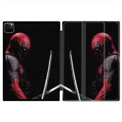 Coque Renforcée Pour Ipad Pro 13 M5 Deadpool Epee