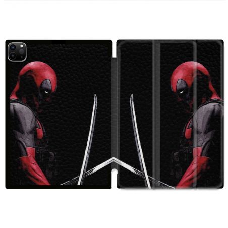 Coque Renforcée Pour Ipad Pro 13 M5 Deadpool Epee
