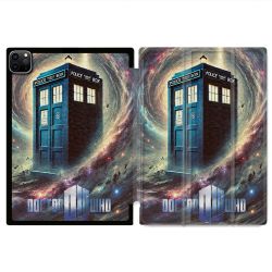 Coque Renforcée Pour Ipad Pro 13 M5 Dr Who Tardis Univers