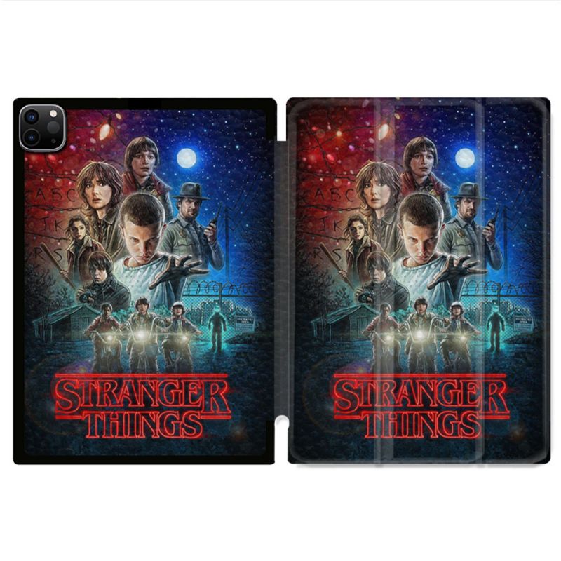 Coque Renforcée Pour Ipad Pro 13 M5 Stranger Things Affiche 1
