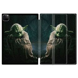 Coque Renforcée Pour Ipad Pro 13 M5 Star Wars - Yoda sombre