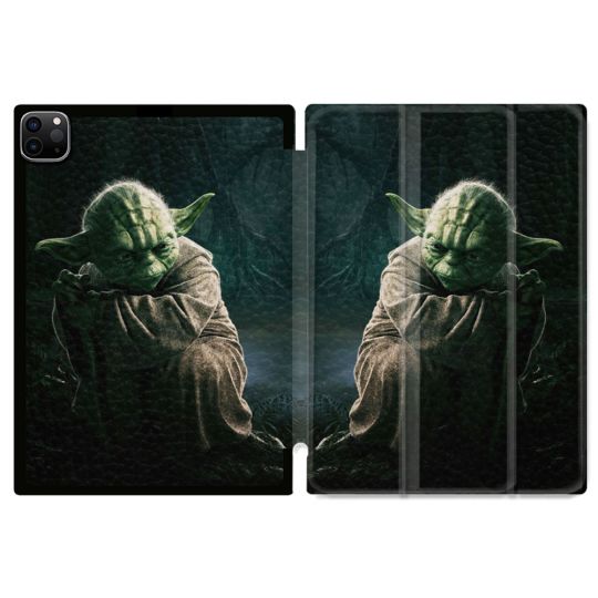 Coque Renforcée Pour Ipad Pro 13 M5 Star Wars - Yoda sombre