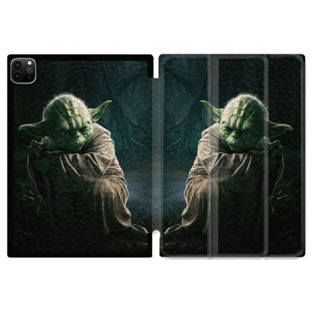 Coque Renforcée Pour Ipad Pro 13 M5 Star Wars - Yoda sombre