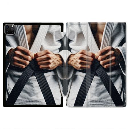 Coque Renforcée Pour Ipad Pro 13 M5 Kimono Ceinture