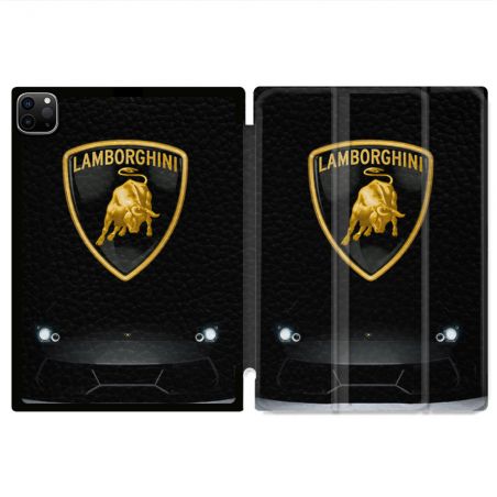 Coque Renforcée Pour Ipad Pro 13 M5 Lamborghini Noir