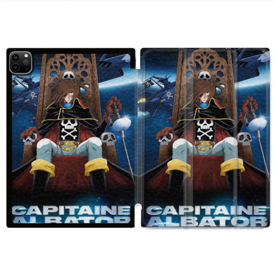 Coque Renforcée Pour Ipad Pro 13 M5 Manga Capitaine Albator