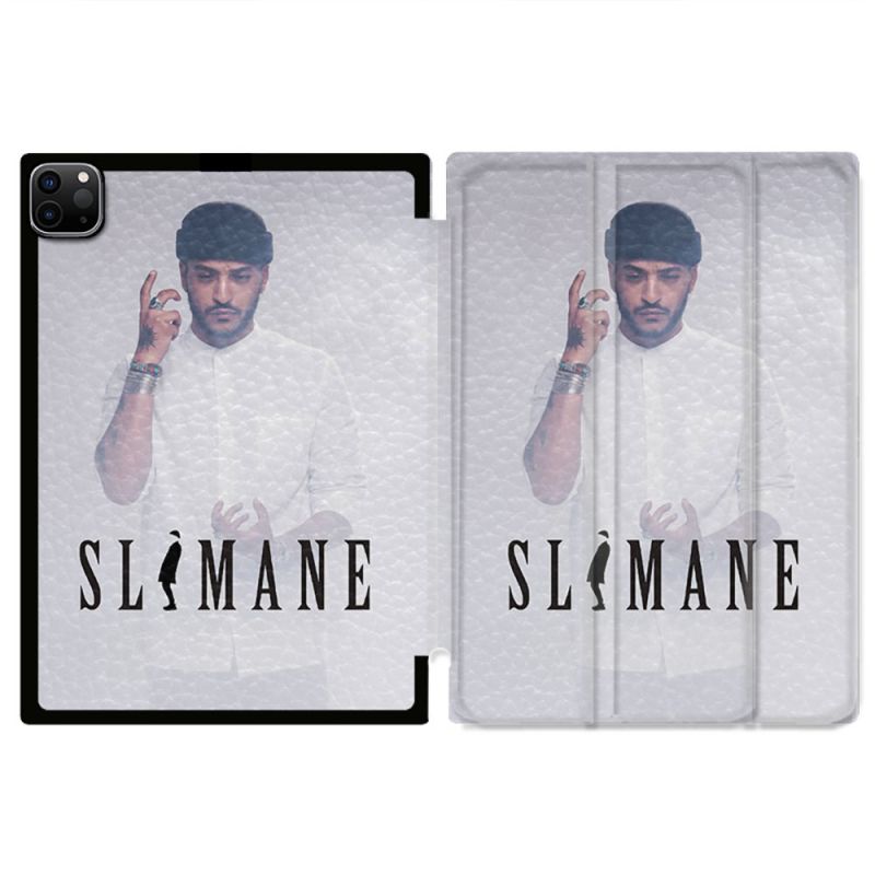 Coque Renforcée Pour Ipad Pro 13 M5 Musique Slimane Blanc