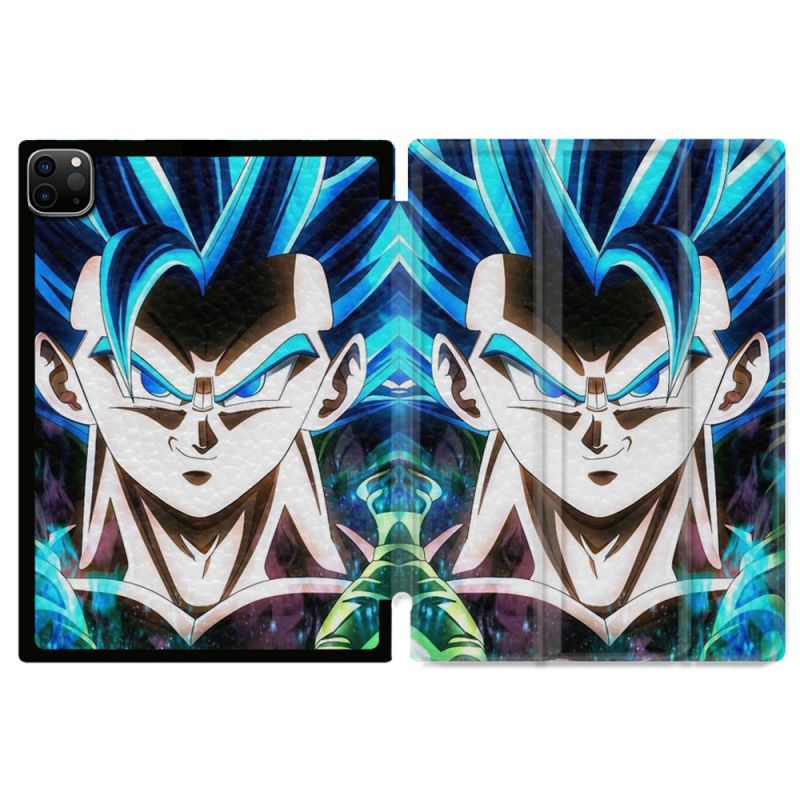 Coque Renforcée Pour Ipad Pro 13 M5 Manga Dragon Ball Gogeta Visage