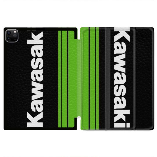 Coque Renforcée Pour Ipad Pro 13 M5 Moto Kawasaki