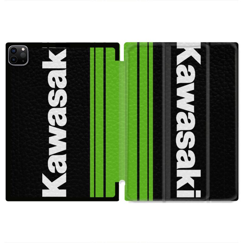 Coque Renforcée Pour Ipad Pro 13 M5 Moto Kawasaki