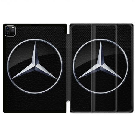 Coque Renforcée Pour Ipad Pro 13 M5 Mercedes Carbone