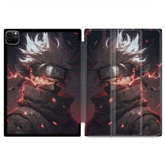 Coque Renforcée Pour Ipad Pro 13 M5 Manga Naruto Kakashi Dark